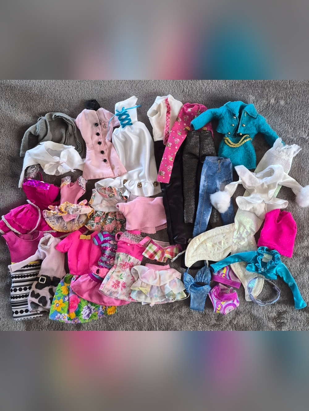 Random Barbie/Doll Clothes Lot